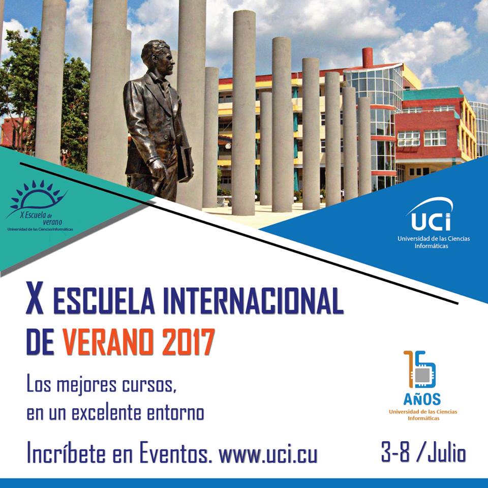 universidad_uci's tweet image. #EscuelaVeranoUCI comenzó sus actividades. Cursos varios para profesionales afines a la #INFORMATICA #computationalsciences #SomosUCI #Cuba