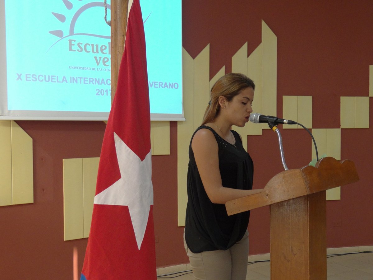 universidad_uci's tweet image. #EscuelaVeranoUCI comenzó sus actividades. Cursos varios para profesionales afines a la #INFORMATICA #computationalsciences #SomosUCI #Cuba