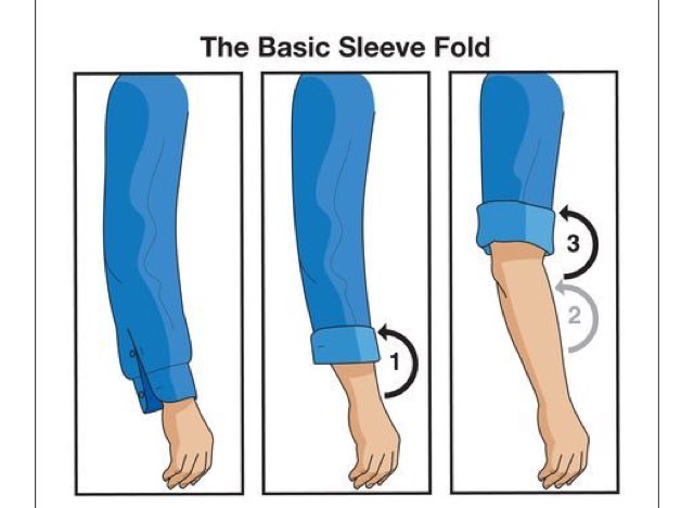 MenStyling's tweet photo. TIP: He aquí tres formas distintas para doblar tus mangas 👔. https://t.co/j2IoIrQfsy