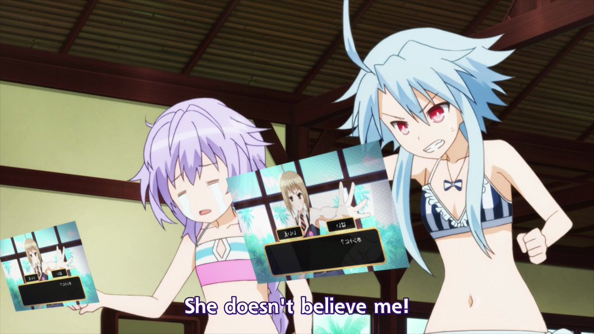 ❝She doesn't believe me!❞