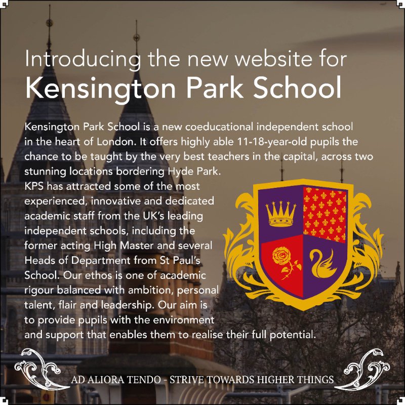 Kensington Park School new website! Check it out!
#schoolsUK #UKschools #UKboardingschools #bestboardingschoolsUK