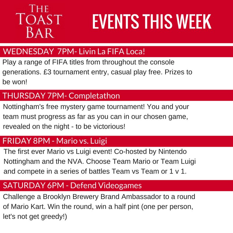 A magnificent menagerie of events going on this week! #lovenotts #likeusonfacebook #youknowyouwantto buff.ly/2uhWzZ1