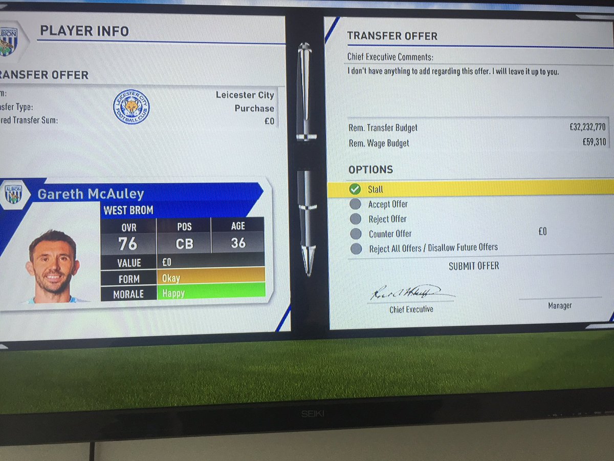 KCareerMode1's tweet photo. £0 ????? Gonna ask for a tenner https://t.co/l3ZfFqEUrD