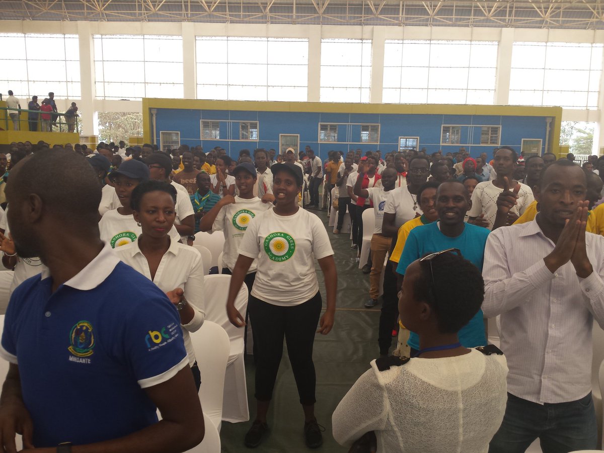 RwandaICT's tweet photo. Thousands of Youth arrived at Petit Stade for #Kwibohora23 party. #Bararurwanye https://t.co/L9onkGFgtx