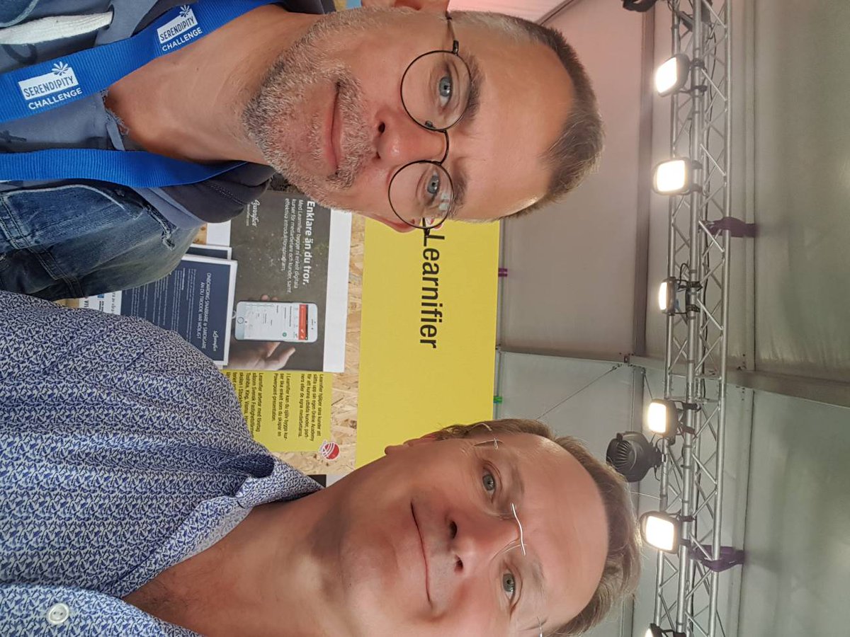 Lycka till Lasse &amp; <a href="/Learnifier/">Learnifier</a> på #serendepity challenge