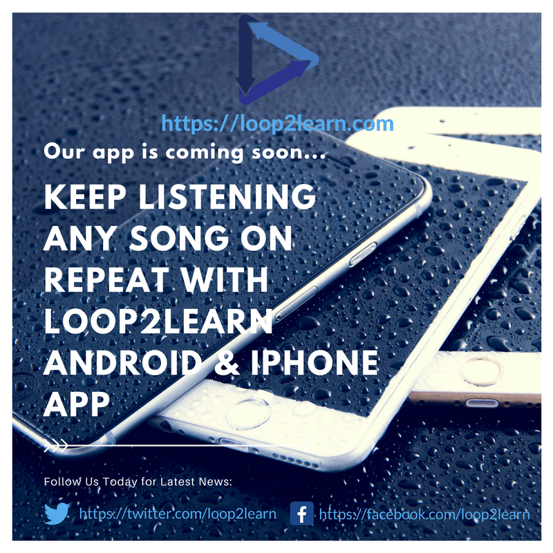 Loop2Learn's tweet image. Keep Listening Any Song On Repeat With @Loop2Learn Android &amp;amp; iPhone App #ListenOnRepeatYoutubeApp #Loop2Learn #AndroidApp #iPhoneApp