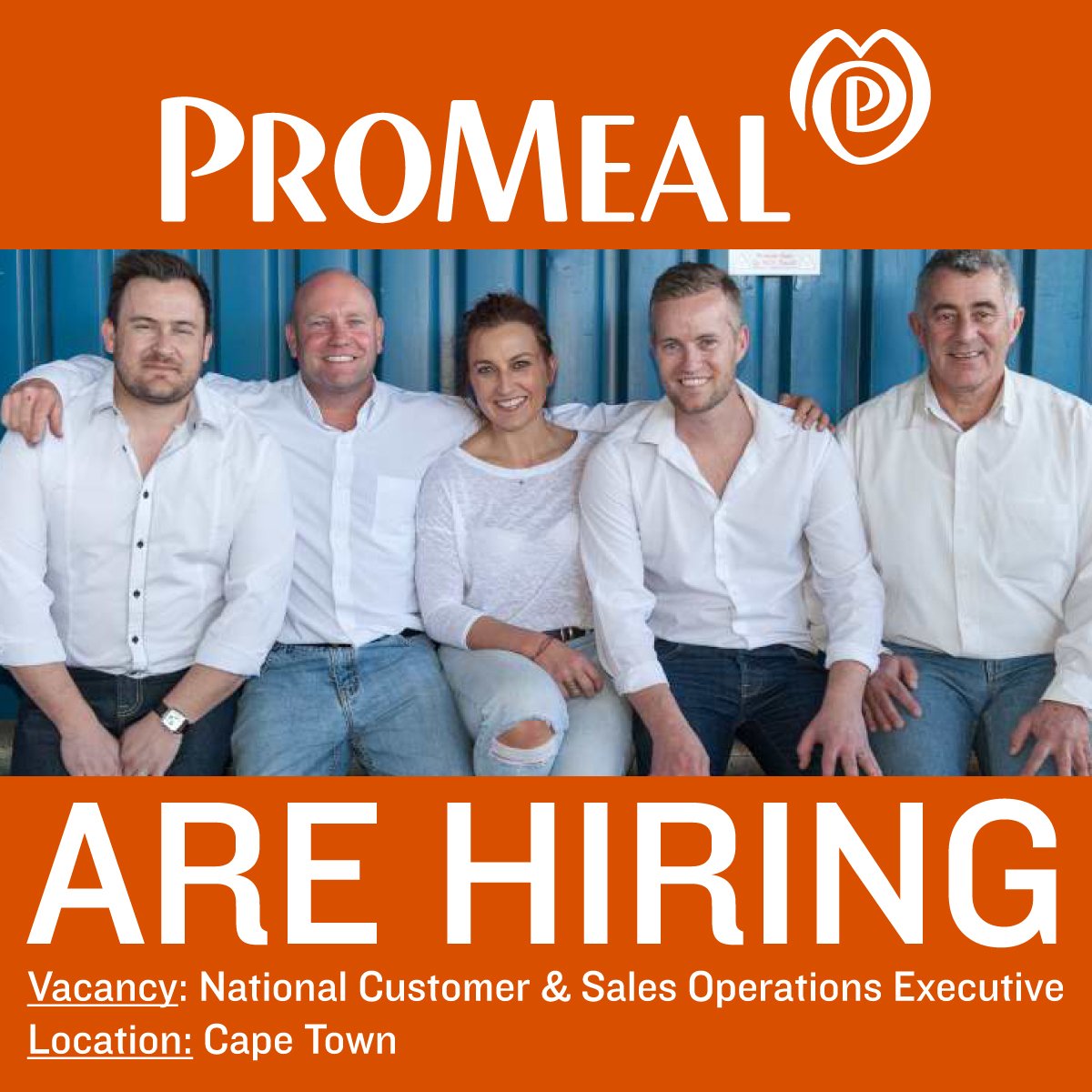 Looking for a new opportunity in a passionate environment? Promeal is hiring a National Customer &amp; Sales Exec. Apply bit.ly/2q6WGZn