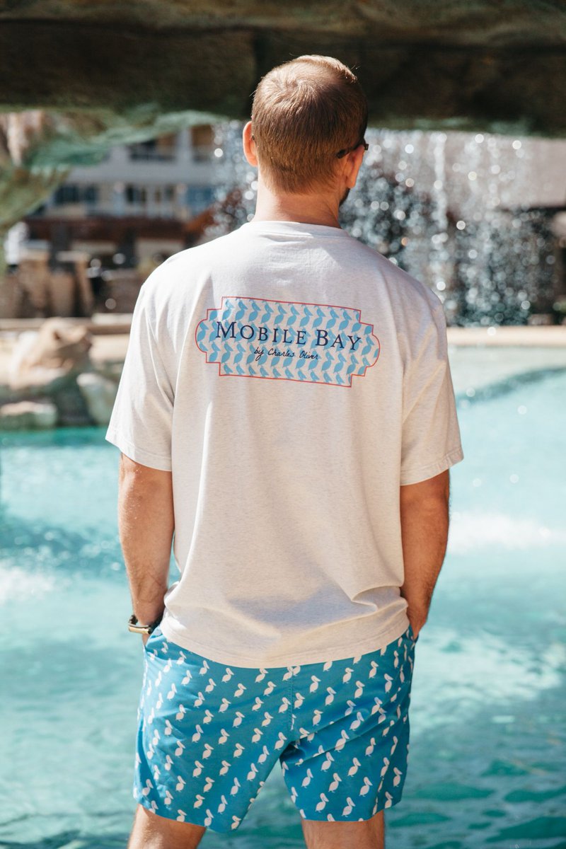 Shop_Mobile_Bay's tweet photo. Get these great pelican print swim trunks online at https://t.co/ZYzH8LL3In https://t.co/pUy6epViiX