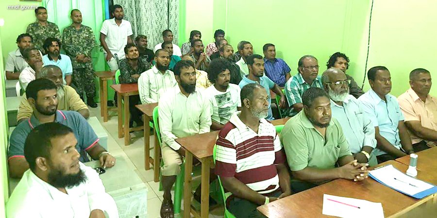 MNDF Coast Guard in R.Kinolhahugai Kuriyahgendhaa Niyamikamuge Course ge Therein