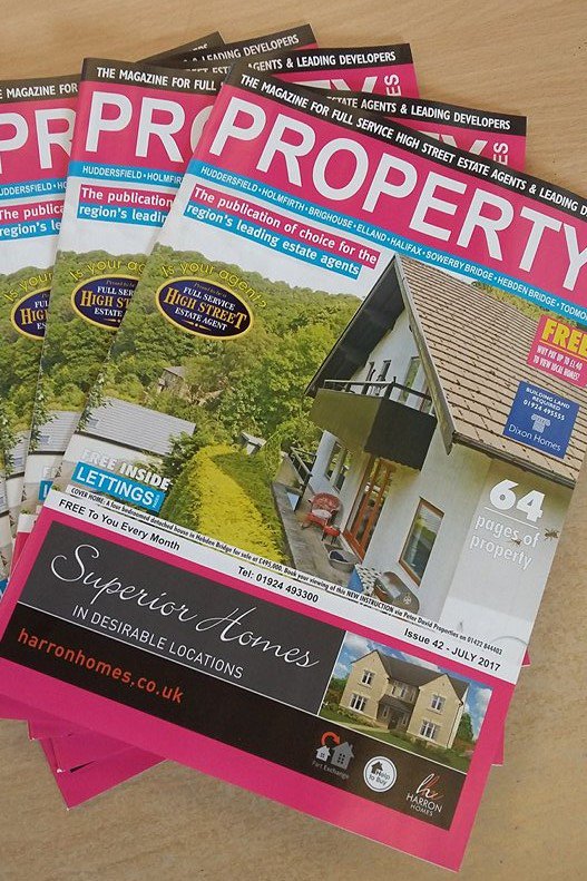 PeterDavid_Prop's tweet image. We made the front cover! 🎉July's #PropertyPages now in branch!  Our Swiss chalet property #HebdenBridge adorns the cover! @propertypageshx