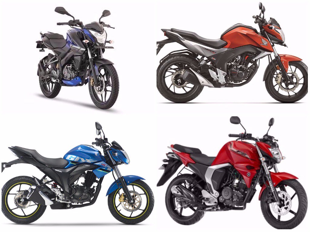 autocarindiamag's tweet photo. Poll: #Plusar #NS160, #CBHornet, #Gixxer or #FZFI  - Which premium 150-160cc bike would you buy? Vote here >> https://t.co/gVzrGOowKw https://t.co/Qa6dP3SfO7