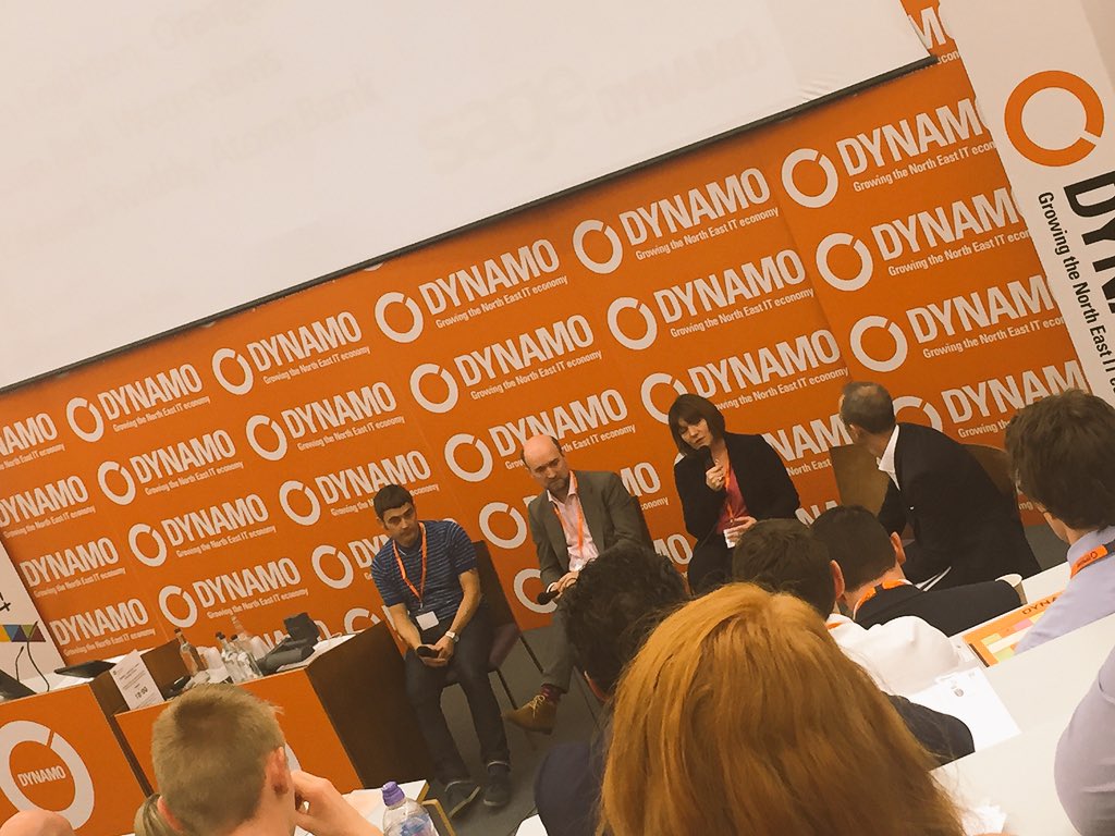 sageuk's tweet photo. 'It's all about spotting #opportunities as they come and capitalising on them' @julianleighton #Dynamo17 https://t.co/owRFxQhxqB