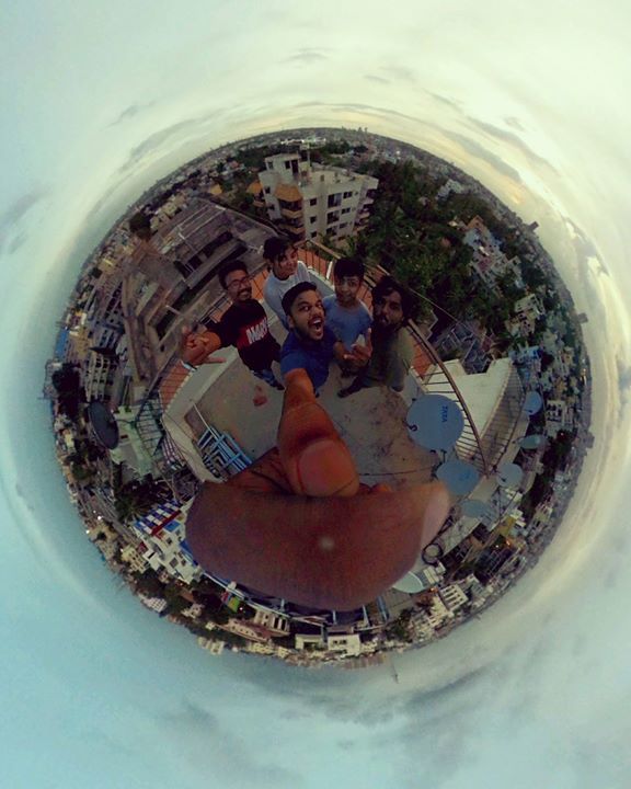 NeilProduction's tweet photo. This tiny planet ain't big enough for the 5 of us.
#TinyPlanet #360 #theta360 #ricohthetas #smallworld #neildiaries #round #sunset https://t.co/L7VitMyhsn