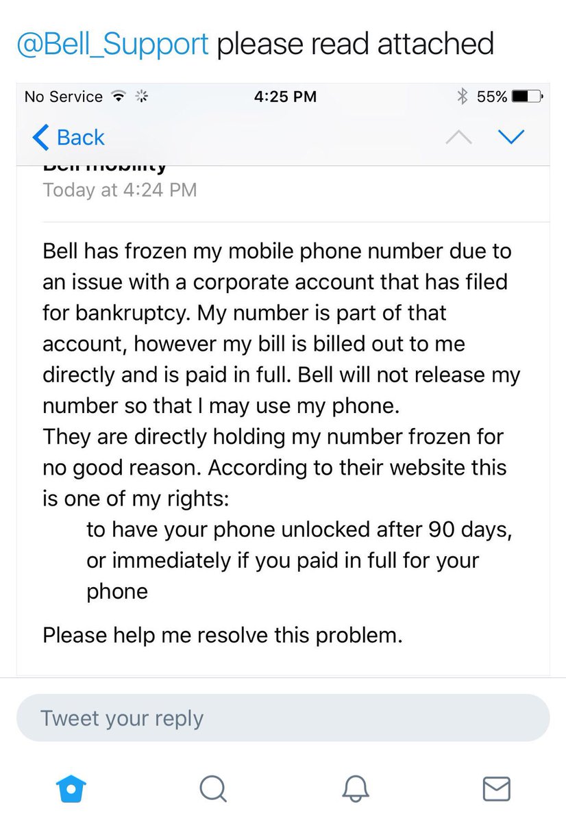avlisyllib's tweet photo. #bell_support #bellcanada #bellmobile #bellfreemynumber #bell No support from #bellcustomerservice need answers as to why? @Bell_Support https://t.co/KllqgyXcua