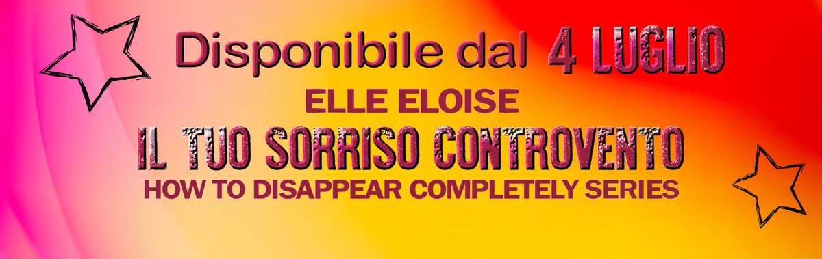 Nuova uscita: 4 Luglio - "Il tuo sorriso controvento" di  <a href="/whois_elle/">Elle Eloise</a> 
Edito <a href="/DelraiEdizioni/">Delrai Edizioni</a> 
bookinkblog.blogspot.it/2017/07/nuova-…