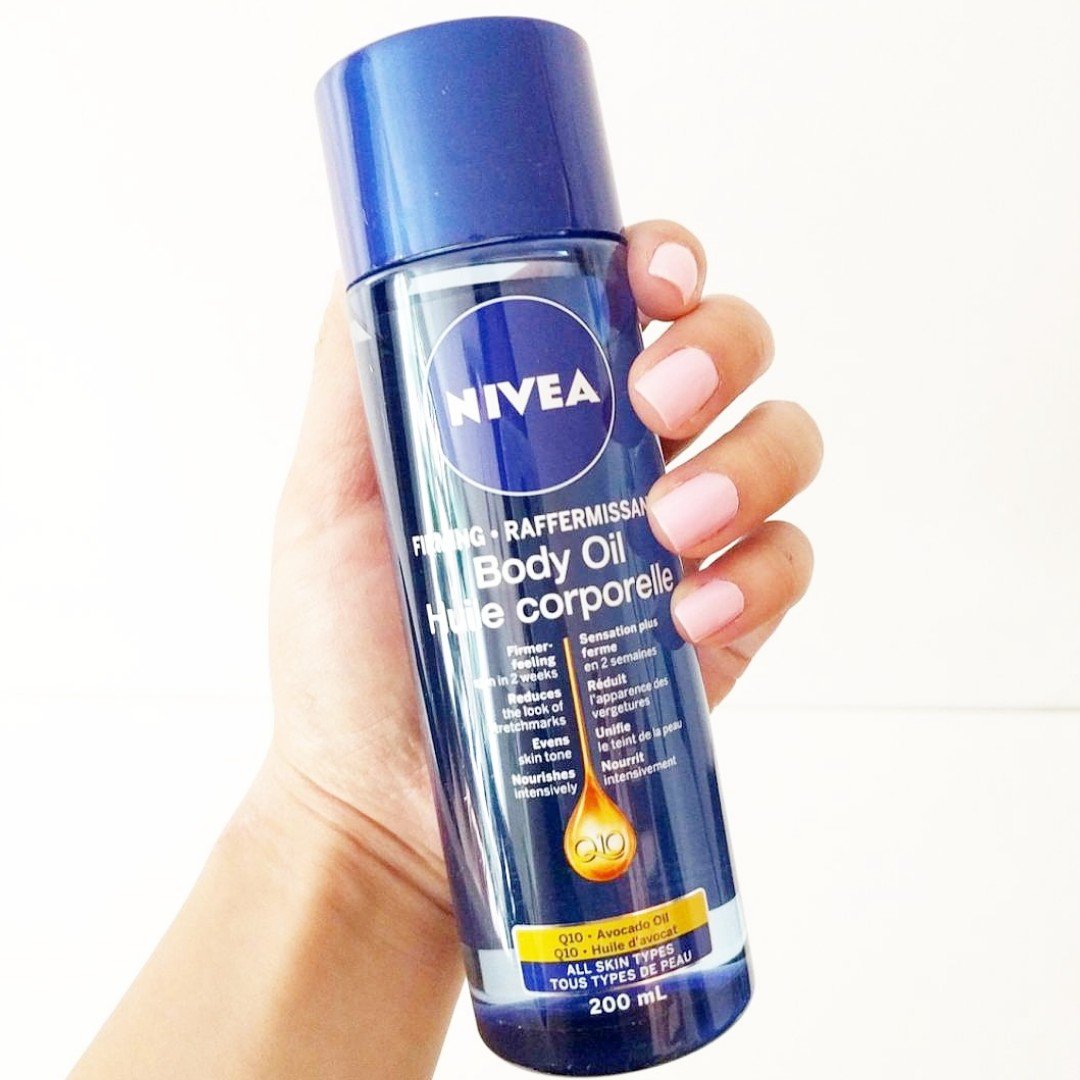 ashleywoo's tweet photo. Try @niveacanada 's Q10 body oil! Great for all skin types!👌
#q10bodyoil #bodyoil #niveacanada #nivea #contest @influensterca https://t.co/ZNWbxvKwuO