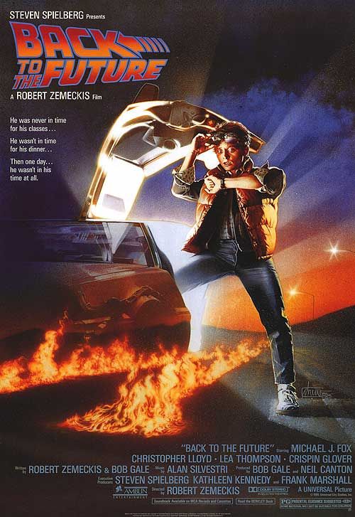 OldSchool80s's tweet photo. July 3, 1985, the film Back to the Future was released in theaters. #80s https://t.co/Ywg6GYuX3v