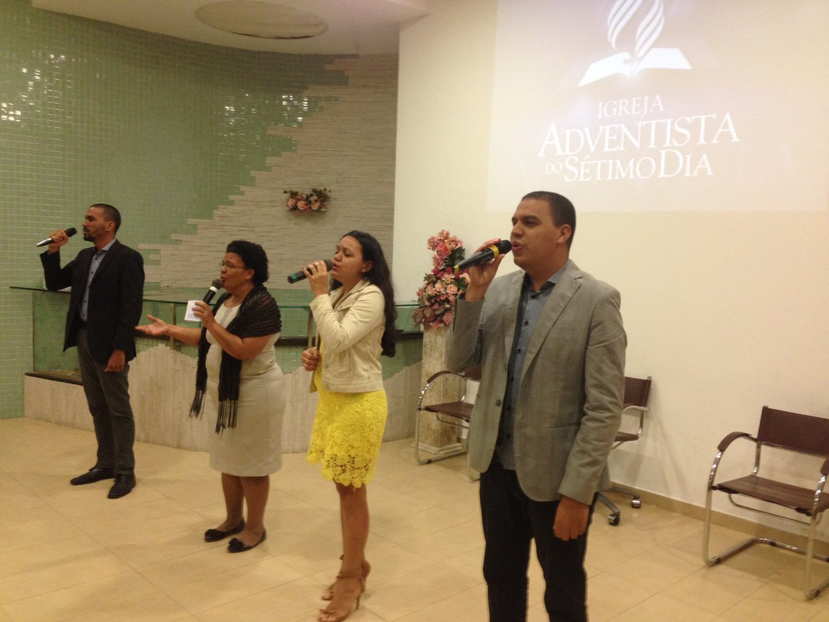 Uma grande bênção o encerramento da Série JESUS: o Amor da minha Vida, na #IASD Serraria com participação Quarteto MESP. Por uma #IgrejaViva