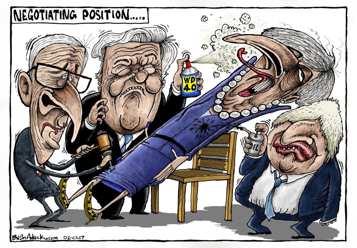 Image result for theresa may negotiating position cartoon