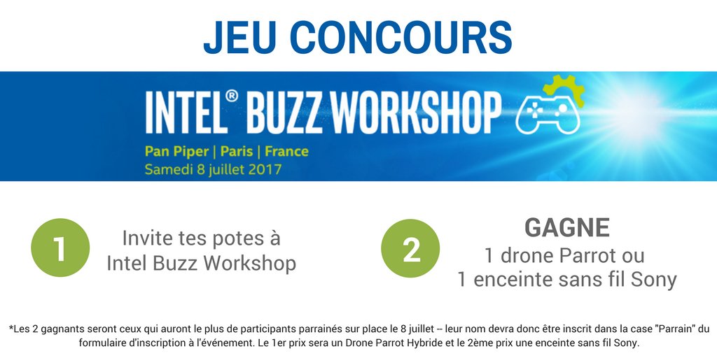 BeMyAppFR's tweet image. 🏆Jeu-concours #BuzzWorkshop🏆

#Intelgamedev #game #Paris #gaming #gamedev @IntelSoftware

➡️ bit.ly/2tkWmYh