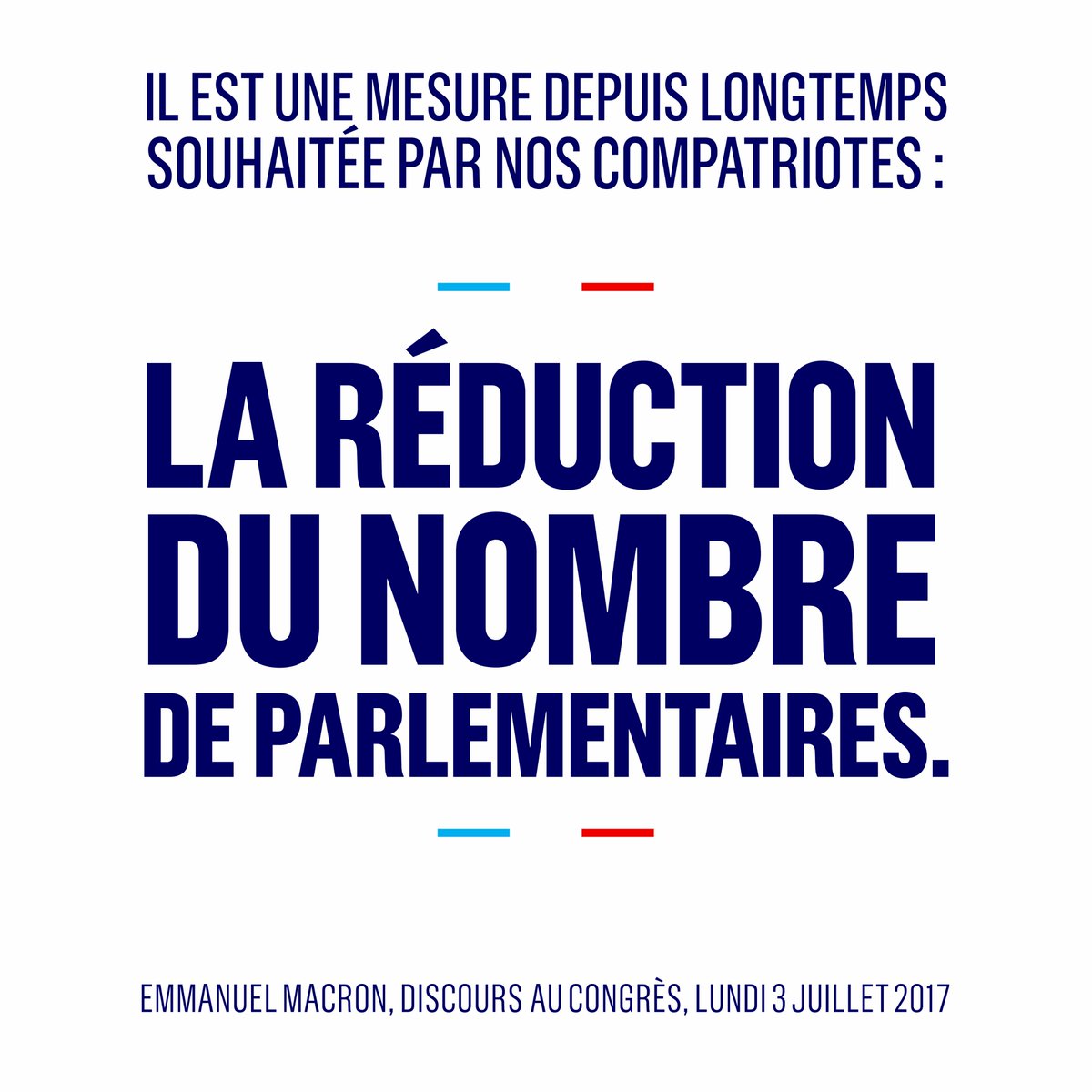 Je mettrai en œuvre une mesure souhaitée depuis longtemps par nos compatriotes.