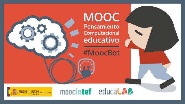 educaINTEF's tweet photo. Balance del #MOOC Pensamiento Computacional educativo #MoocBot Con eventos y evidencias de aprendizaje  https://t.co/rNZPKj9Ktp https://t.co/DWQrcmiiPu
