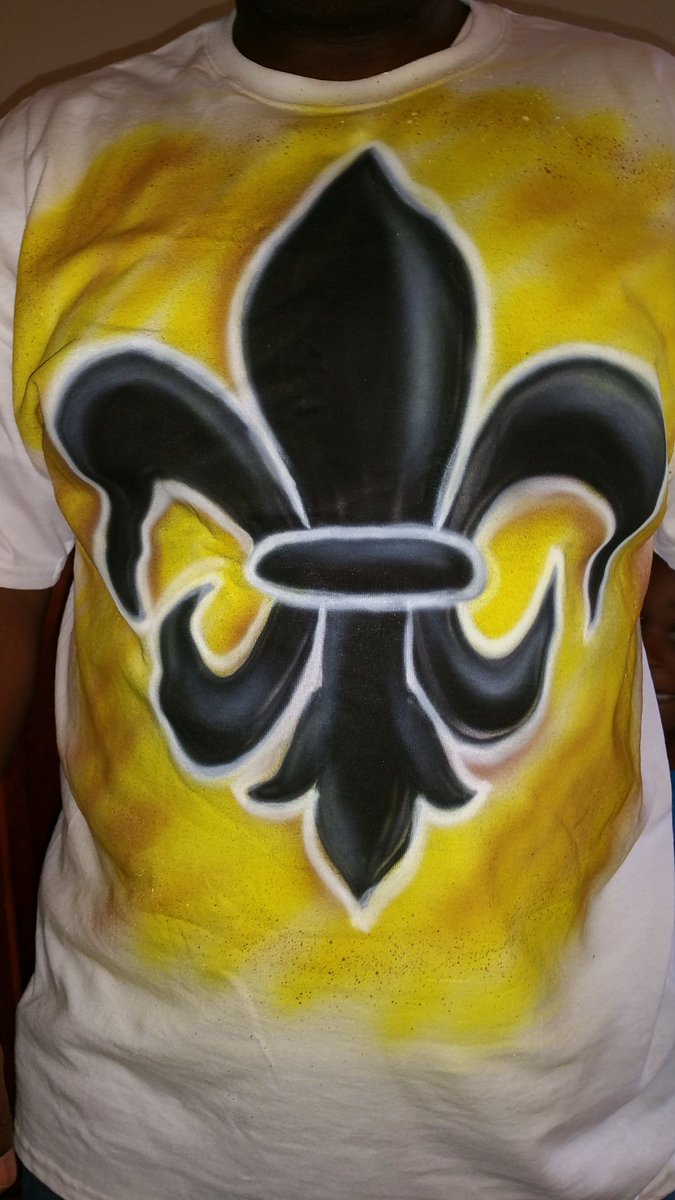 Lildyce504's tweet photo. Wearing this to the GA Aquarium today #NeverForget #25PointLead #SAINTS #WHODAT https://t.co/aKC9vEc7hx