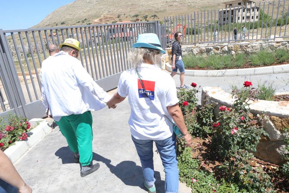SGBLbank's tweet photo. #SGBL team visited the day center @ Chabrouh to offer love, joy &amp; hope to the disabled people. #OrderOfMaltaLebanon https://t.co/5tKl1ZluHh
