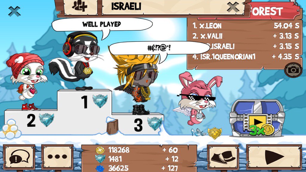lxonxk's tweet photo. Get on my level, son! #funrun2 #Valii #israeli #1QueenOrian1 https://t.co/QwlhDr1smX