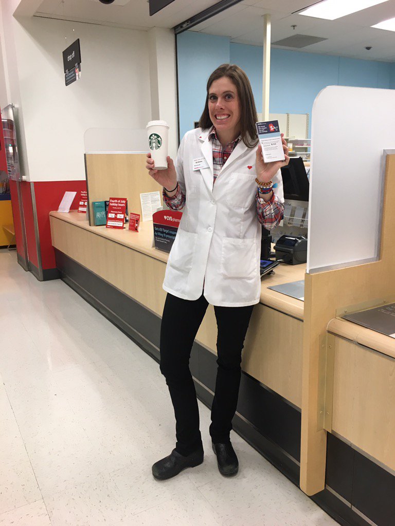 What a way to start my day: caffeine and coupons! I love saving my patients $$$. #R96HouseCup