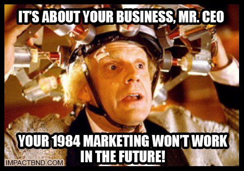 ShiftgigSteph's tweet photo. Wise words from Doc Brown! https://t.co/CuzTP3MgOu