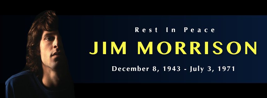 “#JimMorrison’s contribution to music was real. The guy was possessed by an all consuming fire to make art.” -Ray Manzarek #Legend #TheDoors