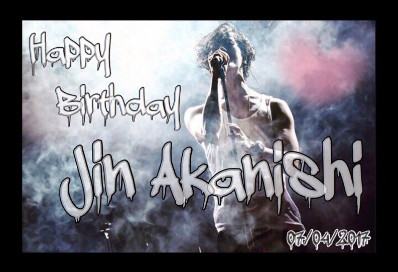 Jin Akanishi Happy Birthday !!! 