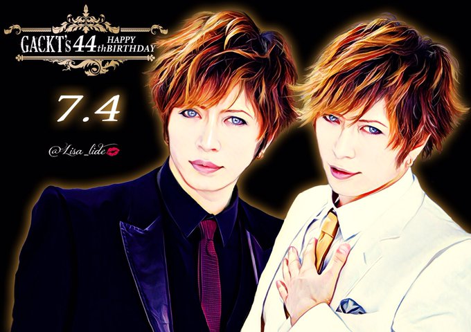Gackt性誕祭のtwitterイラスト検索結果