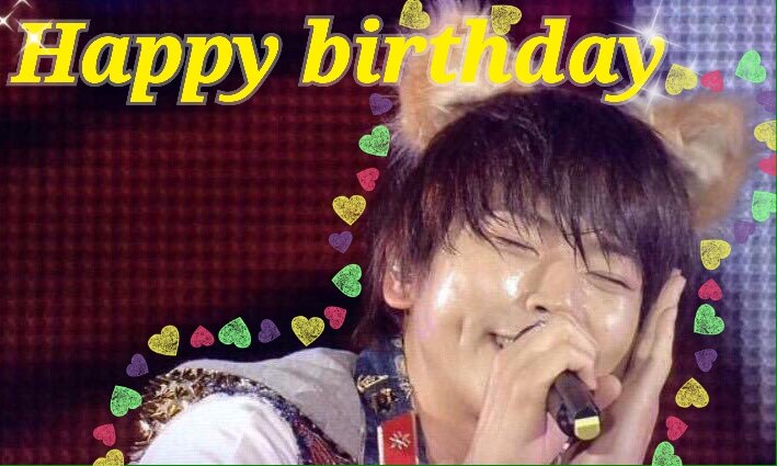  Takahisa Masuda Happy birthday  