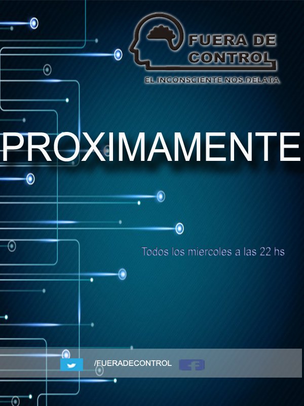 FueraDControl__'s tweet image. Ya casi estamos, ¡PREPÁRATE!