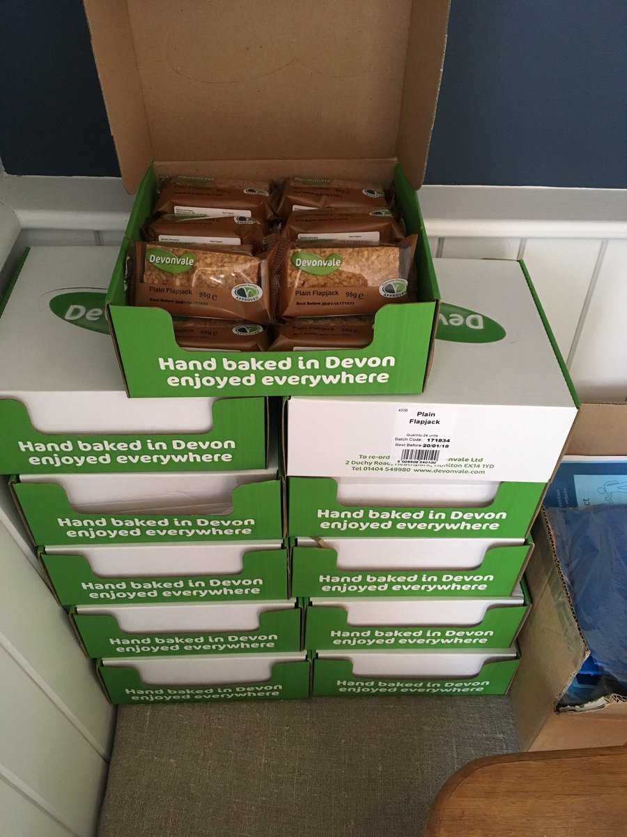 pure_endurance's tweet photo. @DevonvaleBakery thank you so much for sponsoring #honitontriathlon the competitors are going to love your #flapjacks https://t.co/bCMdWl1SA6