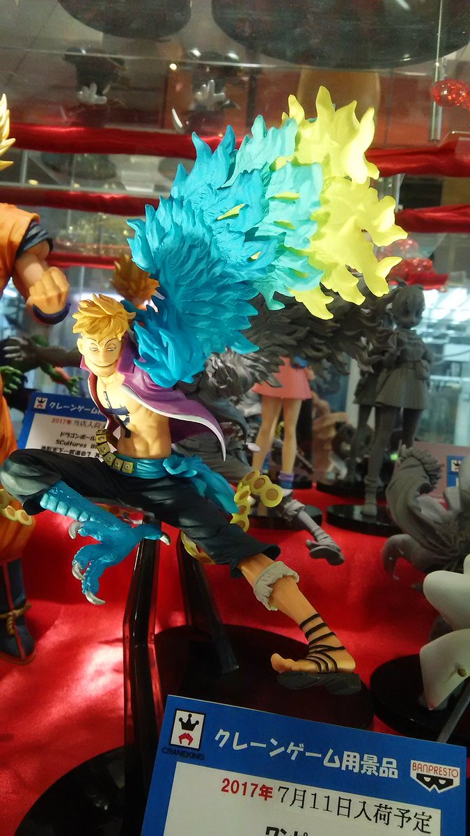 かっちゃんキャッチャー お引っ越し完了 On Twitter 7月登場プライズ先行展示 ワンピースより造形王 優勝作品 ウロタさんマルコ これはスゴい 原型再現度も高く かなりカッコいい 羽根の単色によるグラデ彩色も非常にキレイです 撮影が楽しみ