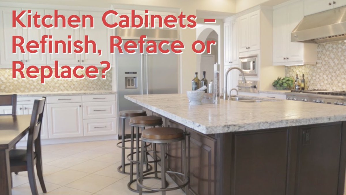 Kitchen Cabinets – Refinish, Reface or Replace youtube.com/watch?v=yT0Pzq…