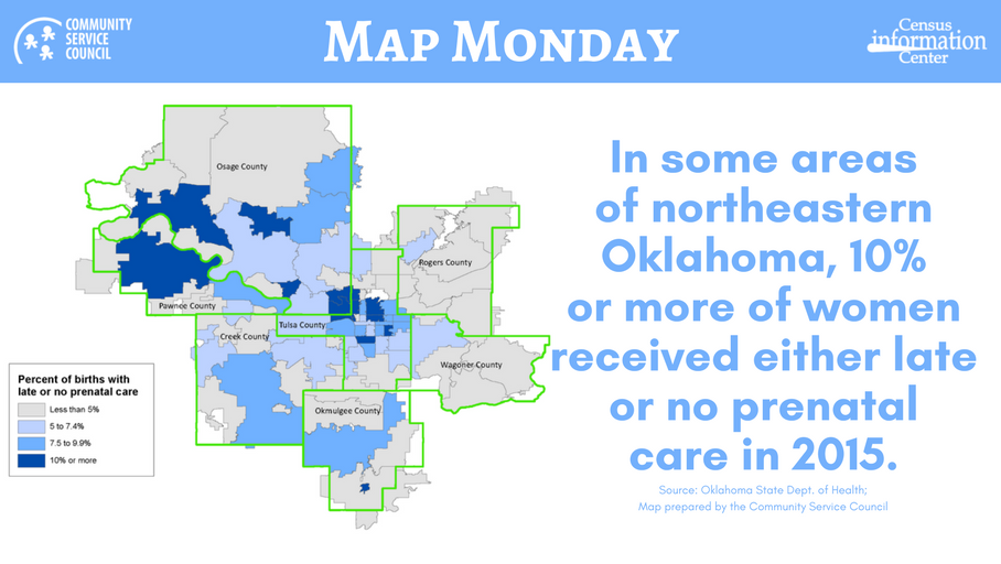 CSC_Tulsa's tweet photo. #CSCData #CSCMapMonday #Hospitals #Health https://t.co/sNvbmEu3Ij