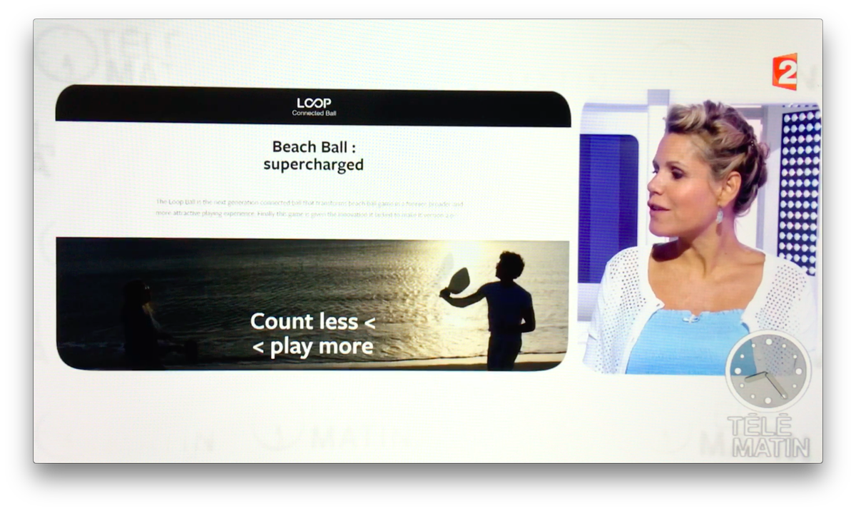 theloopball's tweet photo. @lauratenoudji parle de @theloopball ce matin dans @telematin 
https://t.co/Xf5kL4ngUF
Commandes ici : 
https://t.co/n3T4yOJjAv
Merci Laura https://t.co/YHrpZlrXQY