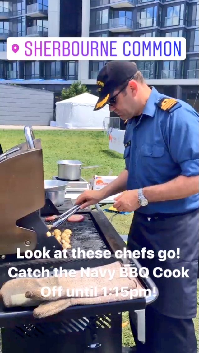 #BravoZulu to the Commanders of @HMCS_NCSM_TOR and #HMCSYork on a sizzling grill competition @TOwaterfest! #OneNavy
🔥🌽🍗🍖🌶
-
#BZ commandants!