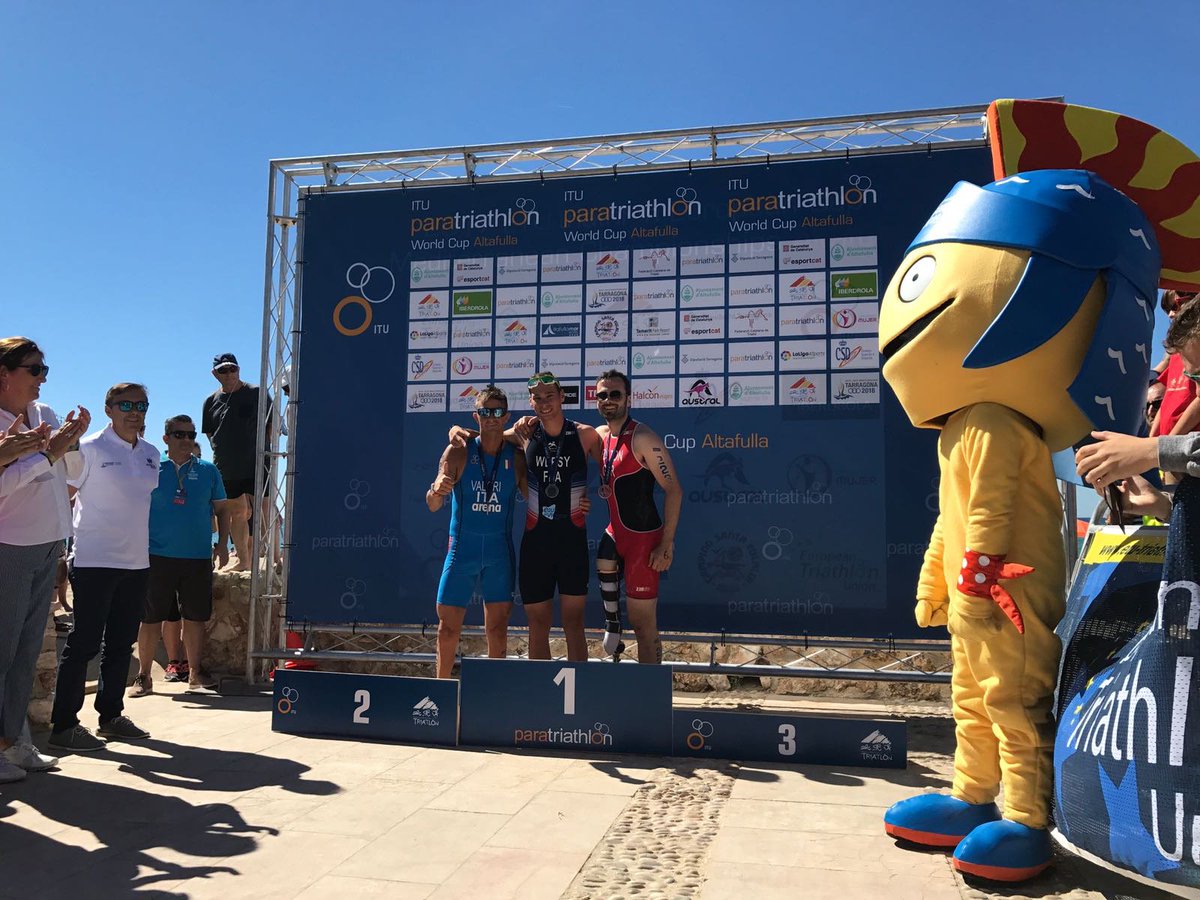 Triathleteita's tweet photo. #Paratriathlon @worldtriathlon Cup Altafulla, che spettacolo: Argento a Valori e Bronzo per Barbaro https://t.co/GLPoh17DvQ https://t.co/Ge3TyAdlC0