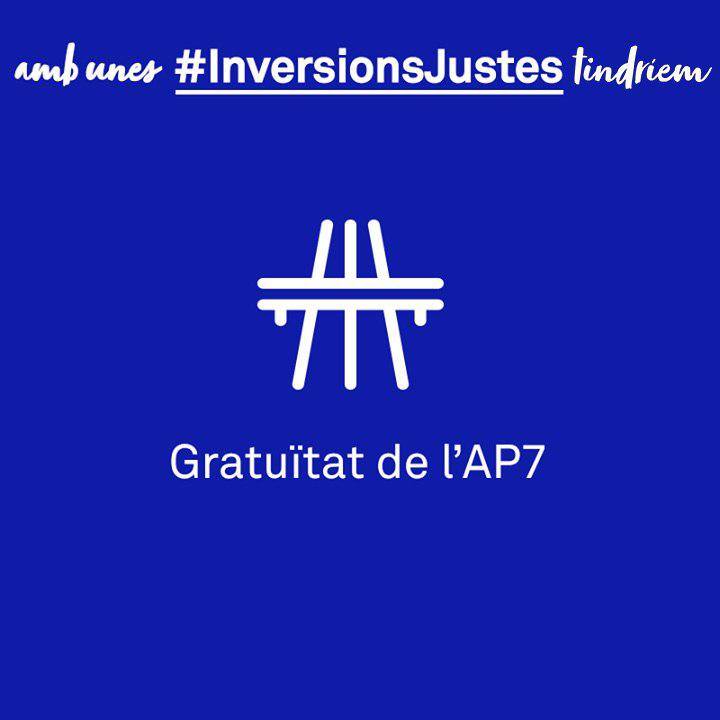 CompMarinaBaixa's tweet photo. Sabies que amb unes #InversionsJustes tindriem la gratuïtat de l'AP-7Més dades en https://t.co/BcdHPUwhAq    #TracteJust https://t.co/YS7EYKrXY2