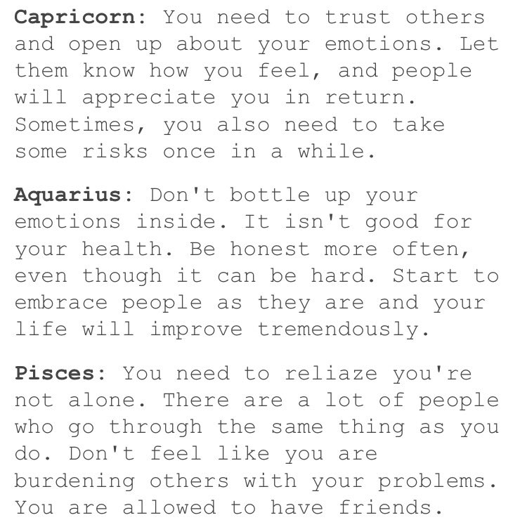 Lessons for the Signs