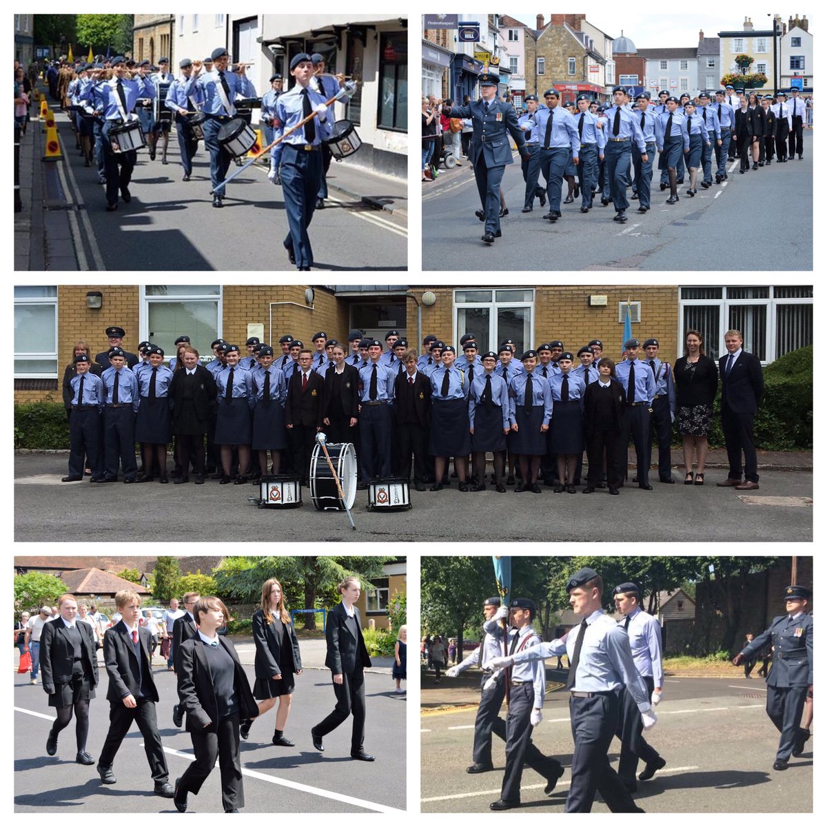 Bicester ATC (@bicesteratc) on Twitter photo Yesterday saw an excellent Sqn turn out for #Bicester Civic Parade. The band lead & the main Sqn in the procession. <a href="/AirCadets_TVW/">Thames Valley Wing</a> <a href="/ComdtAC/">Commandant RAF Air Cadets</a> Yesterday saw an excellent Sqn turn out for #Bicester Civic Parade. The band lead & the main Sqn in the procession. <a href="/AirCadets_TVW/">Thames Valley Wing</a> <a href="/ComdtAC/">Commandant RAF Air Cadets</a>