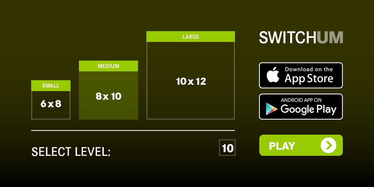 switchum01's tweet photo. Switchum – find the patterns that make the most points! Works on different platforms. FREE: https://t.co/AToV0eq5j2  https://t.co/f8NLpUhv8y https://t.co/l1EzSiLJCd