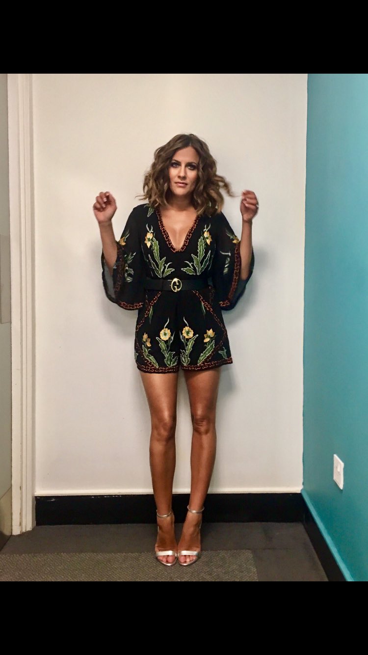 river island caroline flack playsuit