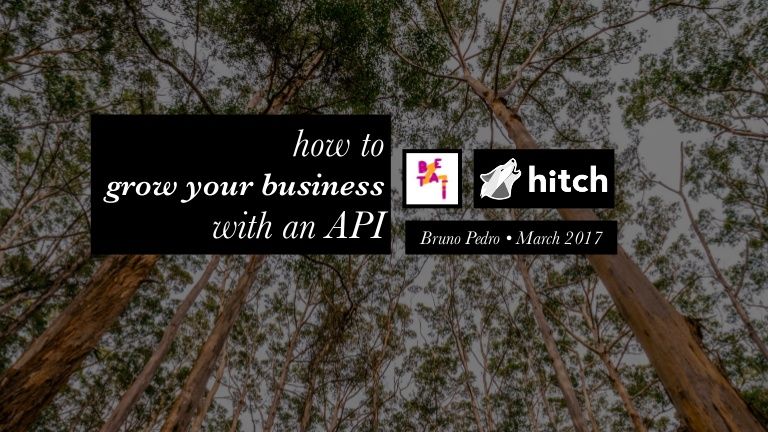 hitchhq's tweet image. Check out @bpedro&apos;s recent talk for product managers on how to grow businesses using an #API  buff.ly/2tHC6Rc