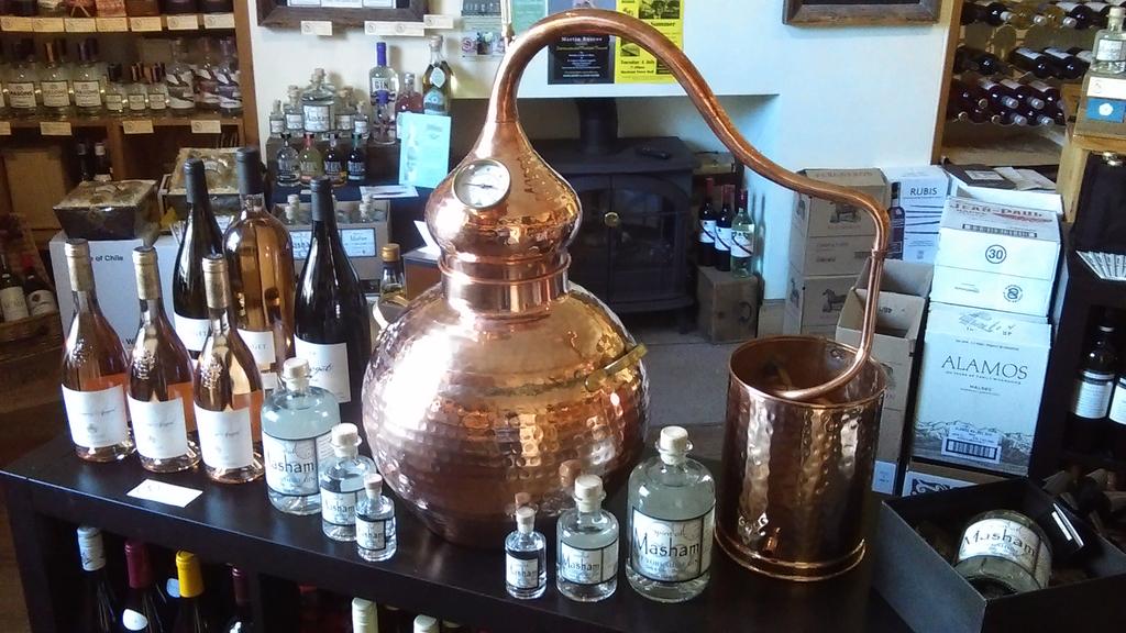 'Stan' the still, our baby R&amp;D still has arrived at #corksandcases, come and meet him and try the 'Spirit of Masham'